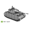 GERMAN PANZER IV MEDIUM TANK Sprue 15mm WWII PLASTIC SOLDIER COMPANY