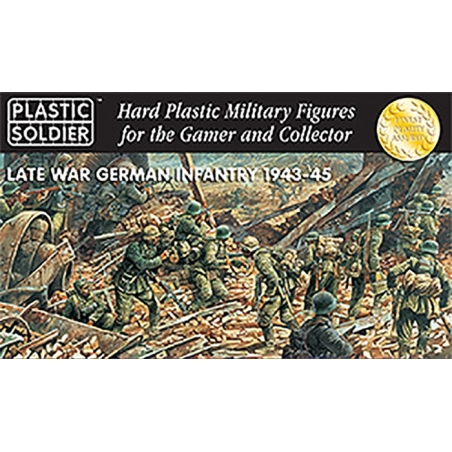 GERMAN INFANTRY 43-45 (26) Sprue 15mm WWII PLASTIC SOLDIER COMPANY