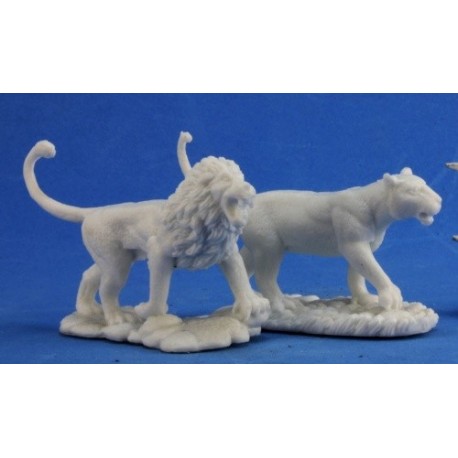 Lions (2) (Reaper Bones)