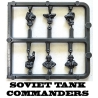 SOVIET TANK COMMANDERS Sprue 15mm WWII BATTLEFRONT FLAMES OF WAR