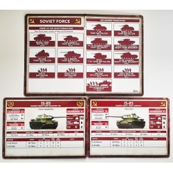 Soviet Enemy at the Gates Formation IS85 Unit Cards Unit Cards WWII BATTLEFRONT FLAMES OF WAR