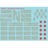 SOVIET DECALS 5 Decals sheet 15mm WWII BATTLEFRONT FLAMES OF WAR