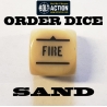 SAND ORDER DICE SINGLE BOLT ACTION (1) WWII WARLORD GAMES