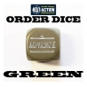 GREEN ORDER DICE SINGLE BOLT ACTION (1) WWII WARLORD GAMES