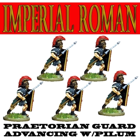 Imperial Roman Praetorian Guard Advancing w/Pilum 28mm Ancients FOUNDRY