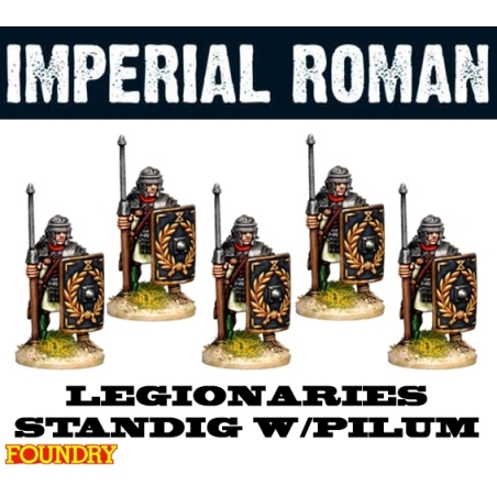 Imperial Roman Legionaries Standing w/Pilum 28mm Ancients STEVE SALEH FOUNDRY