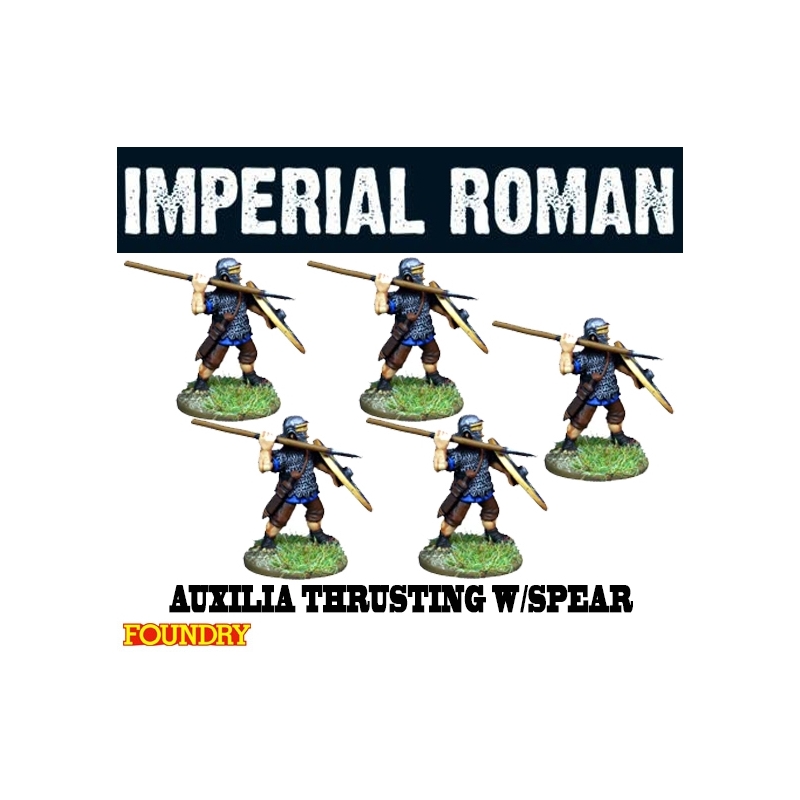 Imperial Roman Auxilia Thrusting w/Spear 28mm Ancients FOUNDRY