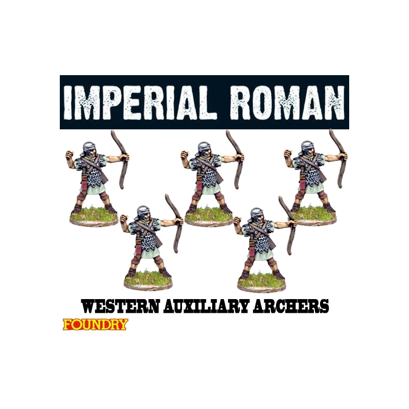 Imperial Roman Western Auxiliary Archers 28mm Ancients FOUNDRY