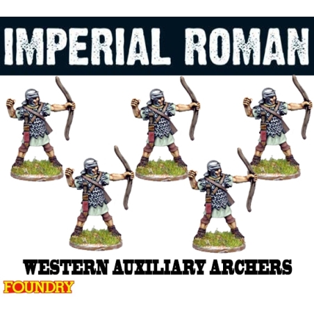 Imperial Roman Western Auxiliary Archers 28mm Ancients FOUNDRY