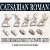 Caesarian Roman Legionaries Attacking w/gladius (5) 28mm Ancients OLD GLORY