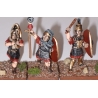 Caesarian Roman Legionaries Attacking w/gladius (5) 28mm Ancients OLD GLORY