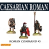 Caesarian Roman Command 3 28mm Ancients FOUNDRY