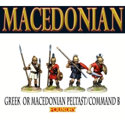 Greek Macedonian Peltast Characters/Command B FOUNDRY