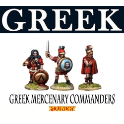 Greek Mercenary Commanders 28mm Ancients FOUNDRY