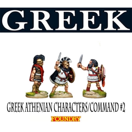 Greek Athenian Characters/Command 2 28mm Ancients FOUNDRY