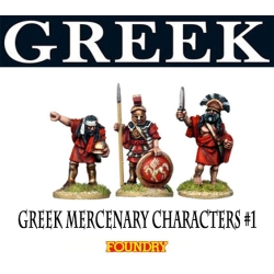 Greek Mercenary Characters 1 28mm Ancients FOUNDRY