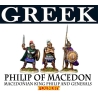 Greek Macedonian PHILIP OF MACEDON & GENERALS 28mm Ancients FOUNDRY