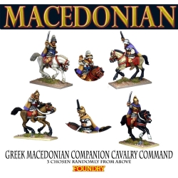 Greek Macedonian Companion Cavalry Command 28mm Ancients FOUNDRY