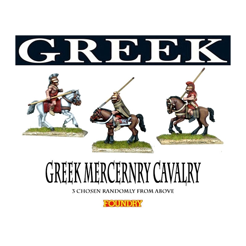 Greek Mercenary Cavalry 28mm Ancients FOUNDRY