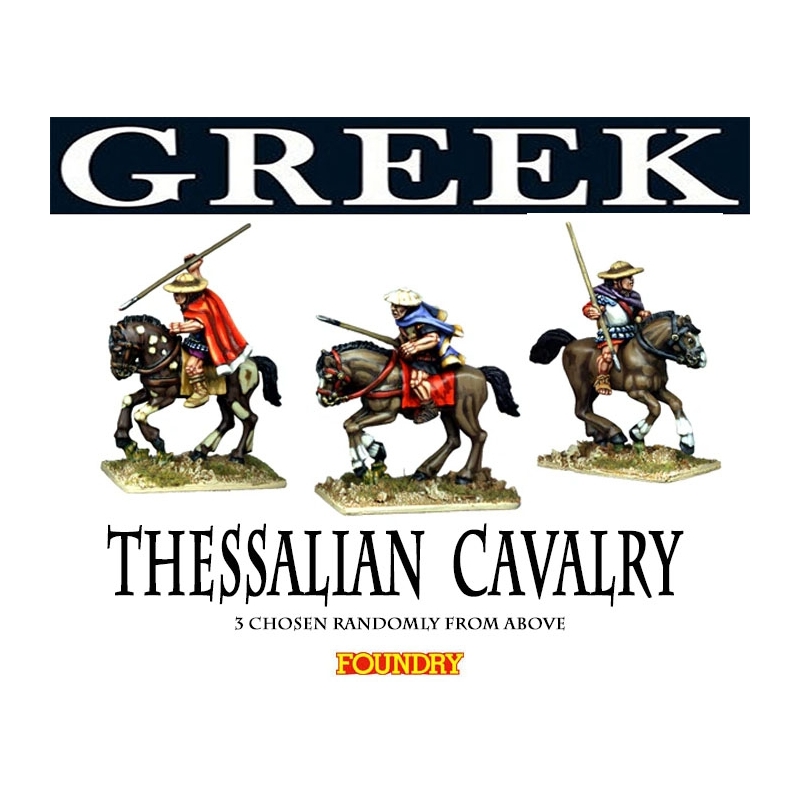 Greek Thessalian Cavalry 28mm Ancients FOUNDRY