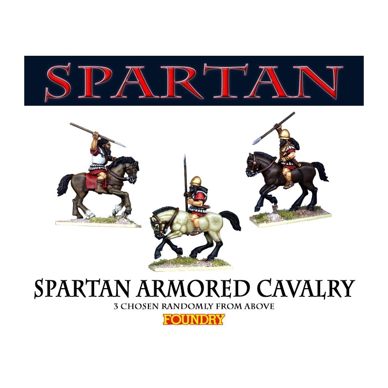 Greek Spartan Armored Cavalry 28mm Ancients FOUNDRY