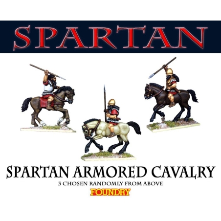 Greek Spartan Armored Cavalry 28mm Ancients FOUNDRY