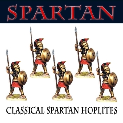 Greek Classical Spartan Hoplites (5) 28mm Ancients FOUNDRY