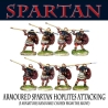 Greek Armoured Spartan Hoplites Attacking (5) 28mm Ancients FOUNDRY