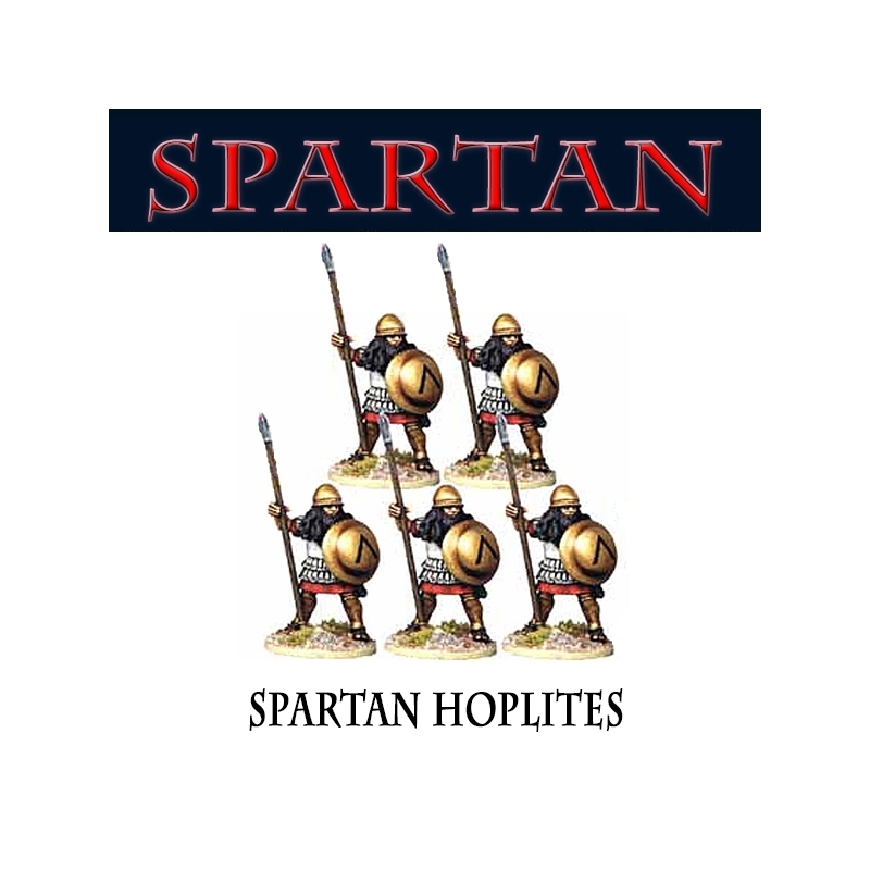 Greek Spartan Hoplites (5) 28mm Ancients FOUNDRY