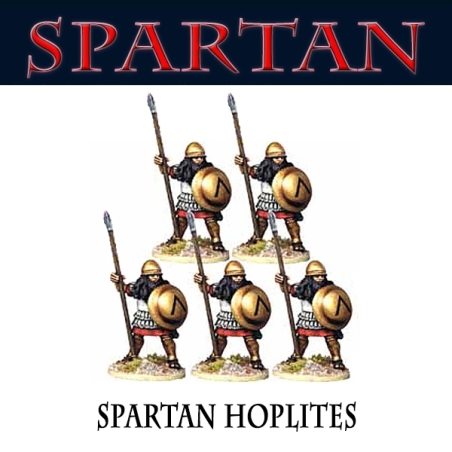 Greek Spartan Hoplites (5) 28mm Ancients FOUNDRY