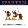 Greek Spartan Command 1 28mm Ancients FOUNDRY