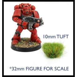 Spring Tufts - 10mm - Basing material  BATTLEFIELD & BASING