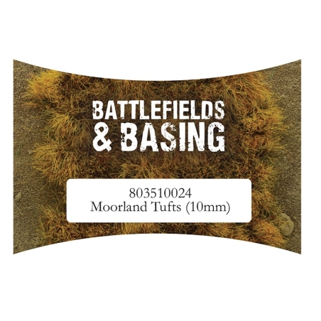 Moorland Tufts - 10mm - Basing material  BATTLEFIELD & BASING