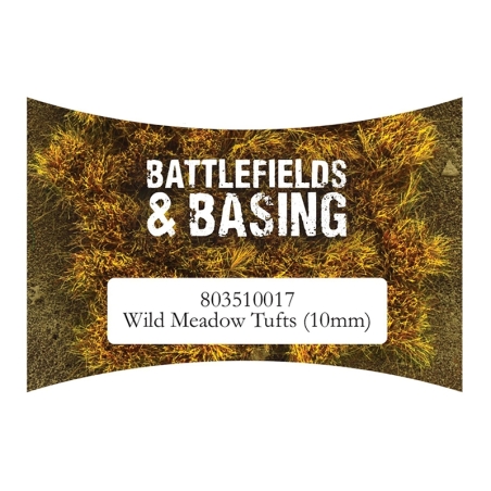 Wild Meadow Tufts - 10mm - Basing material  BATTLEFIELD & BASING