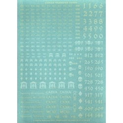 IMPERIAL GUARD CADIAN ASTRA MILITARIUM TRANSFER SHEET 40K Decals GAMES WORKSHOP