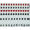 Generic Sci-Fi Decals Sheet G (Playing Card symbols / Numbers 2) FRONTLINE GAMES