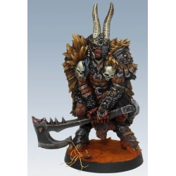 Bul'Gar Warrior B  Barbarian Chaos HATE GAME MINIATURES CMON