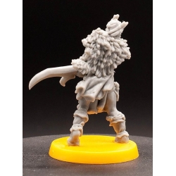 Bul'Gar Youngblood Barbarian Chaos HATE GAME MINIATURES CMON