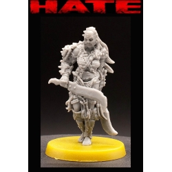 Um'Cal Warrior B Barbarian Chaos HATE GAME MINIATURES CMON