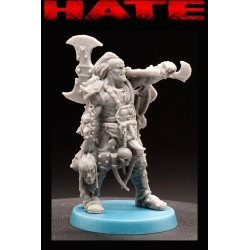 Um'Gorr Warrior B Barbarian Chaos HATE GAME MINIATURES CMON