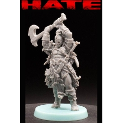 Um'Gra Warrior A  Barbarian Chaos HATE GAME MINIATURES CMON