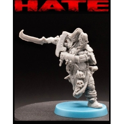 Um'Gra Warrior B Barbarian Chaos HATE GAME MINIATURES CMON