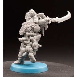 Um'Gra Warrior B Barbarian Chaos HATE GAME MINIATURES CMON