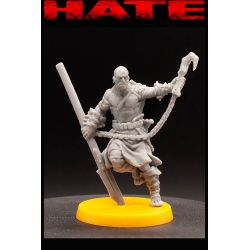 Um'Gra Young-blood Barbarian Chaos HATE GAME MINIATURES CMON