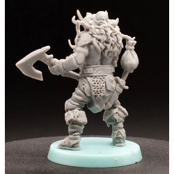 Um'Kator Warrior A Barbarian Chaos HATE GAME MINIATURES CMON