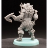 Um'Kator Warrior A Barbarian Chaos HATE GAME MINIATURES CMON