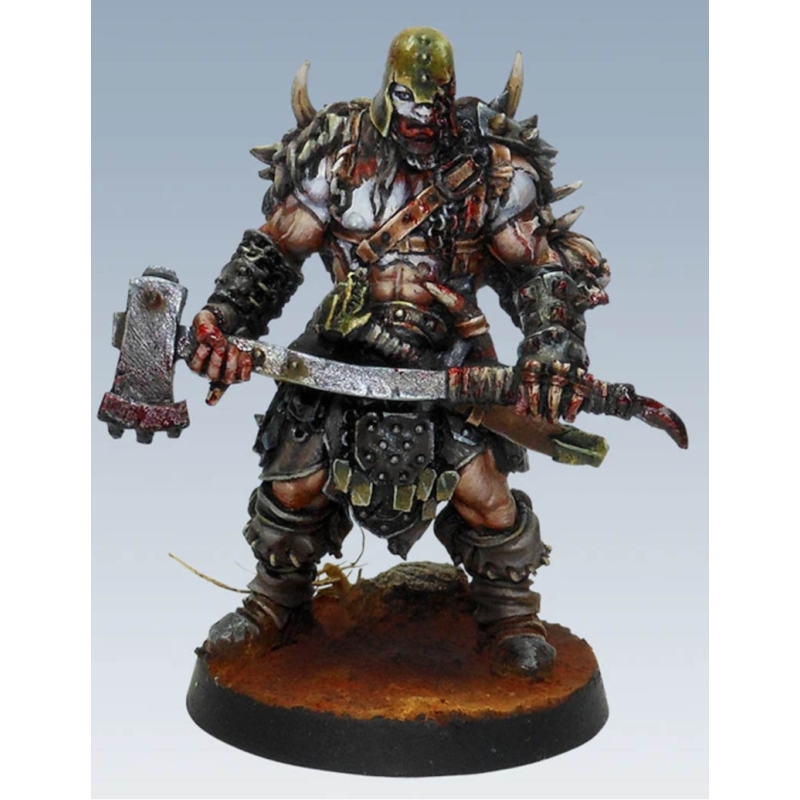 Um'Kator Warrior B Barbarian Chaos HATE GAME MINIATURES CMON