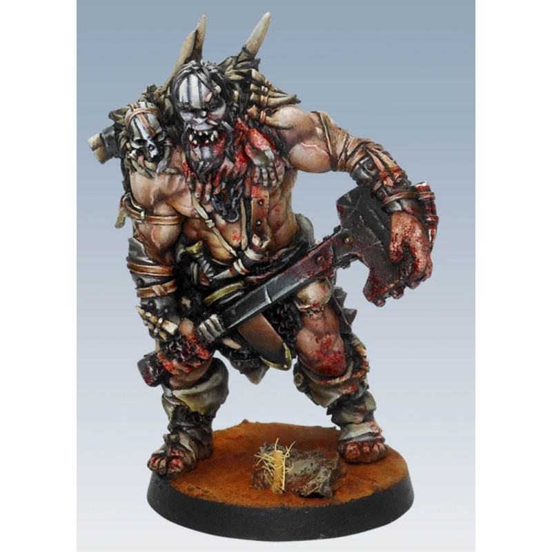 Um'Kator Warrior C Barbarian Chaos HATE GAME MINIATURES CMON