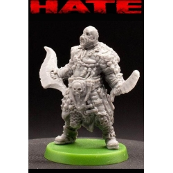 Um'Rak Warrior B Barbarian Chaos HATE GAME MINIATURES CMON