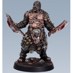 Um'Rak Warrior B Barbarian Chaos HATE GAME MINIATURES CMON